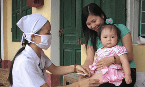 Ghi nhận ở Trung tâm y tế thị xã Hoàng Mai