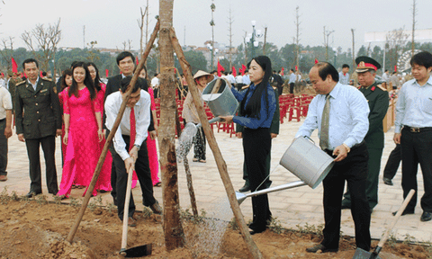 Vĩnh Phúc: Phát động Tết trồng cây - Đời đời nhớ ơn Bác Hồ