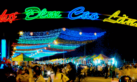 Dạo đêm thành phố Cao Lãnh