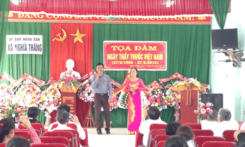 Trạm y tế xã Nghĩa Thắng: Đẩy mạnh công tác chăm sóc sức khỏe ban đầu cho nhân dân