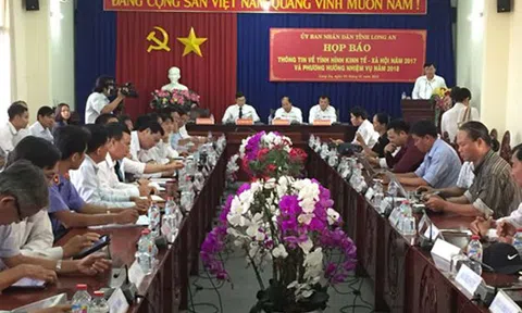 Long An: Năm 2018 đạt tốc độ tăng trưởng kinh tế 9,4%