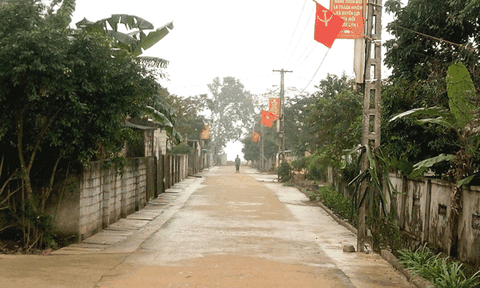 Xã Yên Lộc cán đích nông thôn mới