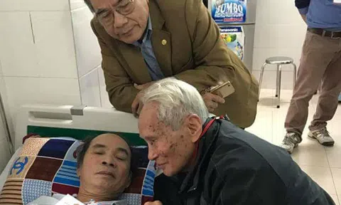 Trung tướng Nguyễn Quốc Thước thăm người chiến sỹ mà ông yêu quý