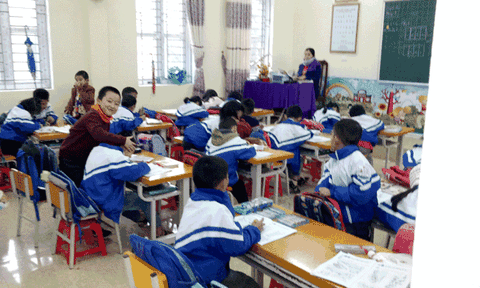 Trường TH Kỳ Đồng: Xứng danh ngôi trường đạt chuẩn Quốc gia mức độ 2