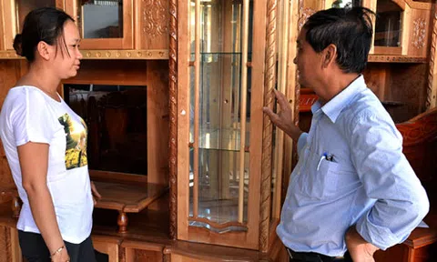 Làng nghề mộc chợ Thủ đón Tết