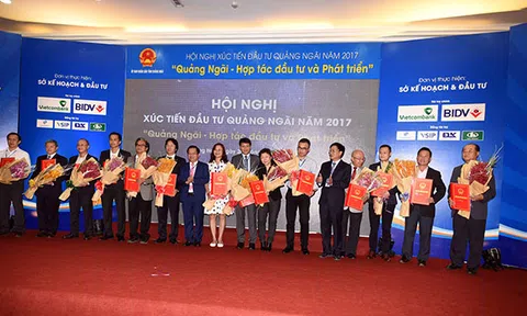 Quảng Ngãi thu hút được 258 DA với tổng vốn đầu tư hơn 11 tỷ USD