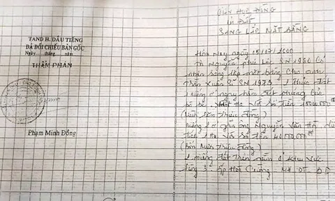 Tiếp bài bản án bất công ở Dầu Tiếng, Bình Dương 