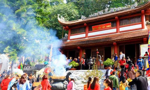 Vĩnh Phúc đón gần 5 vạn lượt du khách dịp Tết Nguyên đán