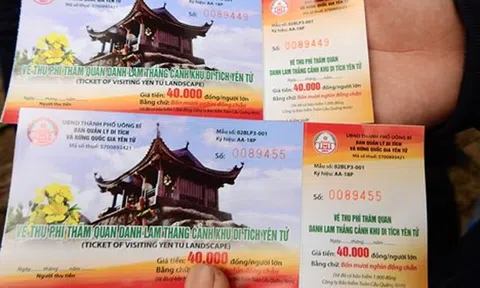 Thu phí tham quan chùa thiêng Yên Tử có đúng luật?