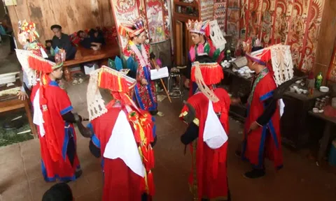 Độc đáo Lễ “Lập Tịnh” cấp sắc của người Dao đỏ