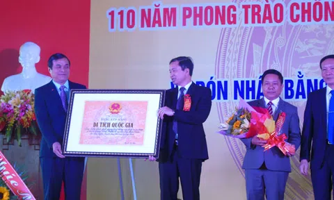 Đình Phiếm Á đón nhận Bằng di tích lịch sử cấp Quốc gia