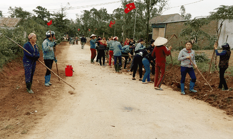 Xã Kỳ Lâm xây dựng thành công chương trình nông thôn mới