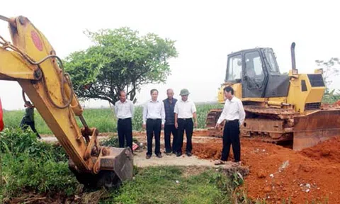 Vĩnh Tường dồn thửa đổi ruộng mang lại hiệu quả kinh tế