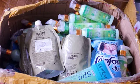 Tạm giữ hàng ngàn hộp mỹ phẩm không rõ nguồn gốc