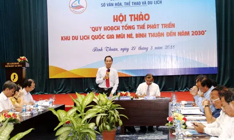 Phát triển khu du lịch quốc gia Mũi Né đến năm 2030