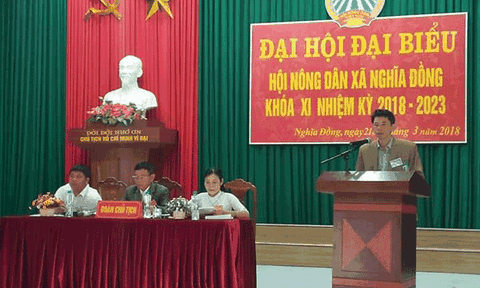 Hội Nông dân Nghĩa Đồng: Tổ chức thành công Đại hội nhiệm kỳ 2018 - 2023