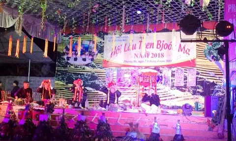 Đặc sắc Hội Lẩu Then Bjóoc Mạ người Tày xã Phương Độ