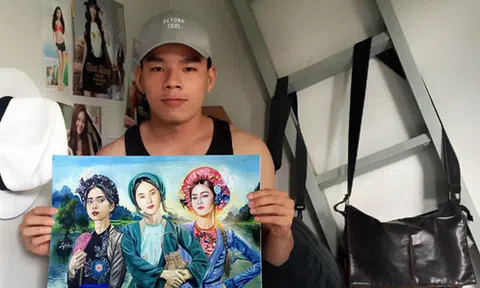 Họa sĩ vẽ 900 bức chân dung phụ nữ nổi tiếng