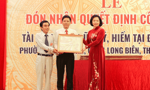 Đón nhận Quyết định “Đạo sắc phong là tư liệu lưu trữ quý hiếm”