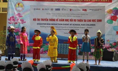 Quảng Ngãi: Truyền thông giảm nhẹ rủi ro thiên tai 