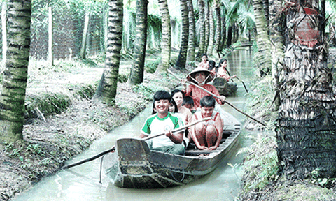 Về miền Tây Nam Bộ ghé thăm “Hòn đảo ngọt” Cù Lao