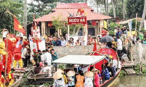 Lễ cúng Bà Chúa Xứ ở Cần Thơ