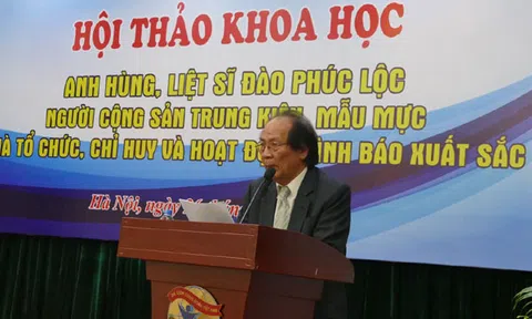 Hội thảo khoa học về Anh hùng, Liệt sĩ Đào Phúc Lộc