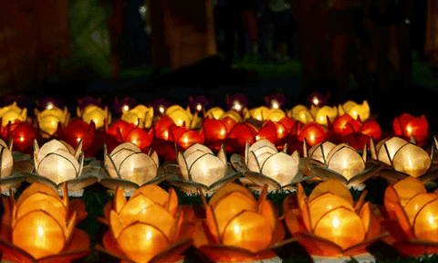 Lung linh lễ hội hoa đăng tại Festival Huế 2018