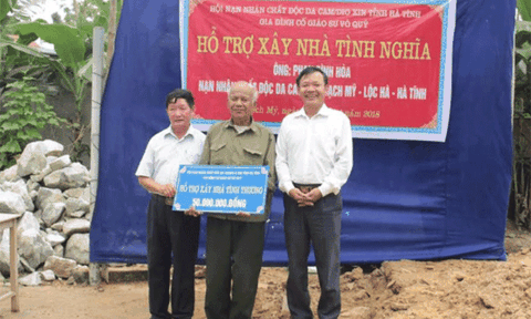 Hà Tĩnh: Khởi công xây dựng nhà tình nghĩa cho nạn nhân chất độc da cam/Dioxin