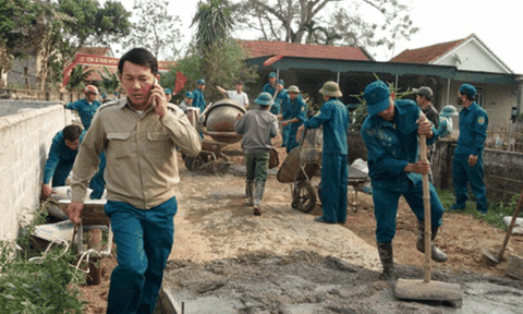 Tân Xuân phấn đấu về đích nông thôn mới năm 2018