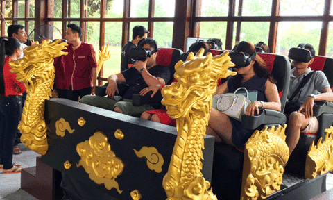 Đi tìm “Hoàng cung đã mất” bằng công nghệ thực tế ảo