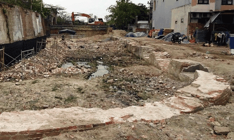 Đà Nẵng thông tin phát lộ tường hào, móng Thành Điện Hải