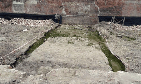 Phát lộ tường hào, nền móng tại Di tích lịch sử Thành Điện Hải 