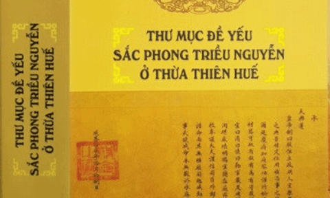 Góc nhìn tổng quan về văn bản sắc phong triều Nguyễn