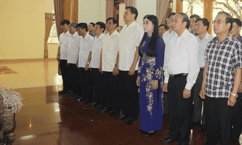 Vĩnh Phúc: Dâng hương kỷ niệm 128 năm ngày sinh Chủ tịch Hồ Chí Minh