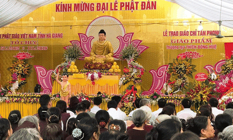 Hà Giang kính mừng Đại lễ Phật đản Phật lịch 2018