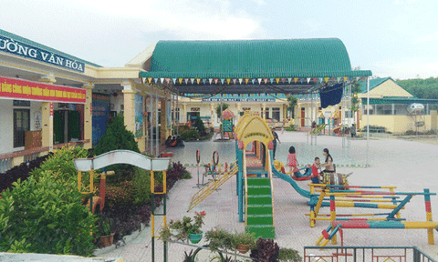 Trường mầm non Thanh Hoà đạt chuẩn Quốc gia