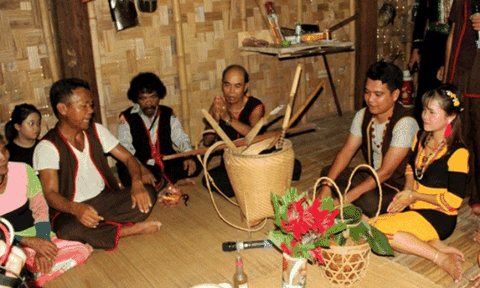 Tái hiện Lễ cưới của đồng bào Raglai