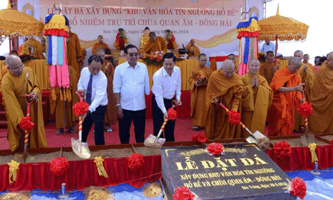Sóc Trăng xây dựng Khu Văn hóa tín ngưỡng Hồ Bể