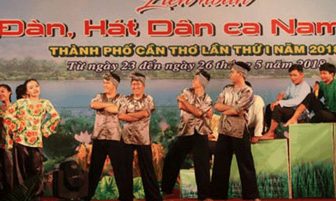 Cần Thơ khai mạc Liên hoan Đàn, hát dân ca Nam bộ