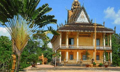 Độc đáo ngôi chùa trên 200 năm tuổi ở Vĩnh Long