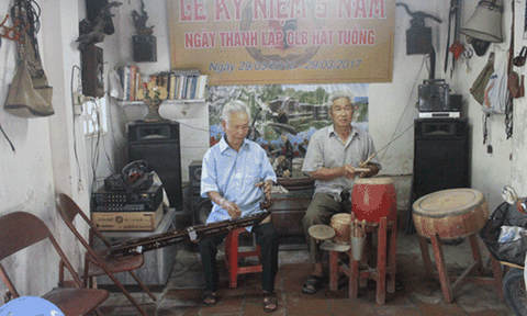 Lưu giữ nét văn hóa hát tuồng cổ ở Hoằng Quỳ