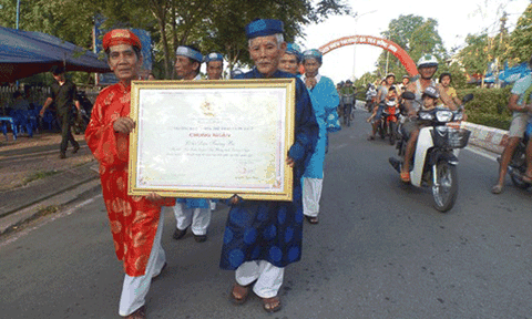 Độc đáo lễ hội Điện Trường Bà ở Trà Bồng