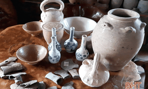 Nhiều cổ vật quý hiếm được phát hiện tại Nghi Xuân, Hà Tĩnh