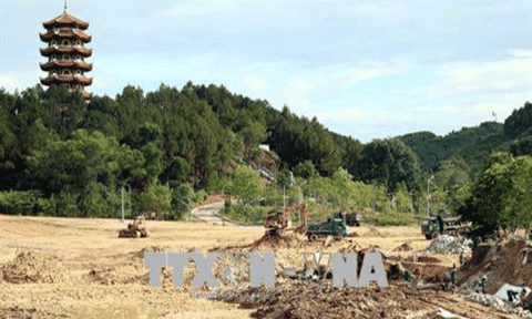 Xây dựng, tôn tạo các công trình tại Khu di tích Ngã ba Đồng Lộc 