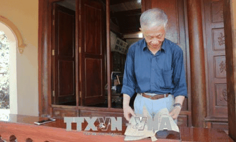 Cuốn sách cổ “Hoàng hoa sứ trình đồ” 