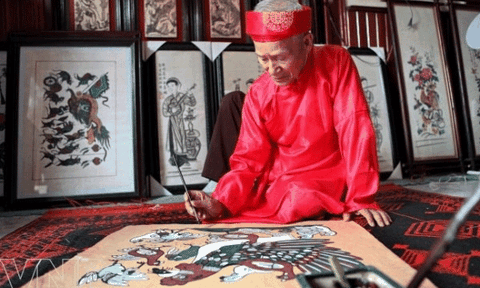 Nghề làm tranh dân gian Đông Hồ trình UNESCO