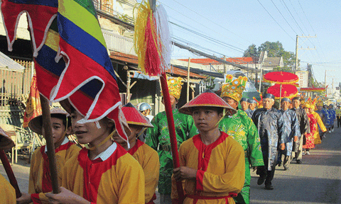 Rộn ràng mùa cúng đình