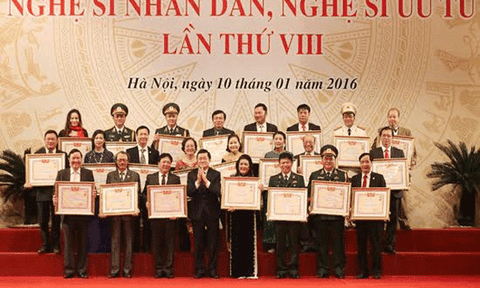 Lấy ý kiến 77 trường hợp được xét danh hiệu NSND