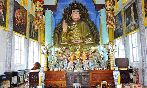 Khám phá ngôi chùa bên dòng sông Maspéro